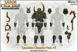 Savage Crucible - Lemurian Character Pack 1 - Wave One (7331673440432)
