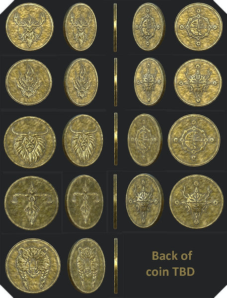 Mythic Legions - Sigil Coin Set - Aetherblade (6983371751600)