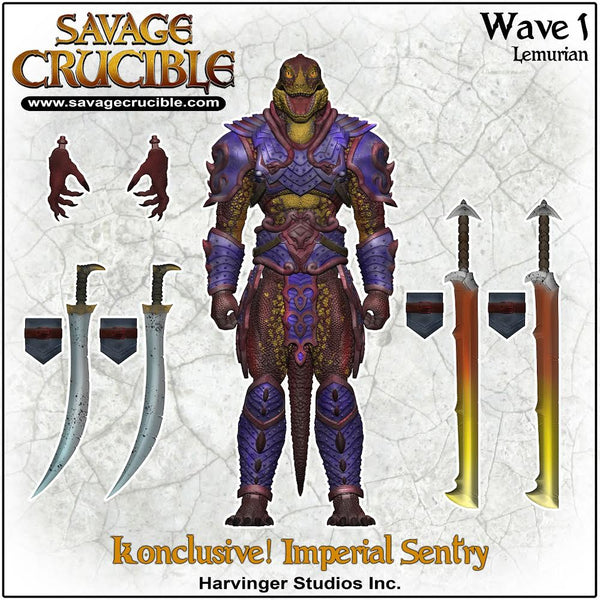 Savage Crucible - Konclusibe! Imperial Sentry - Wave One (7331674030256)