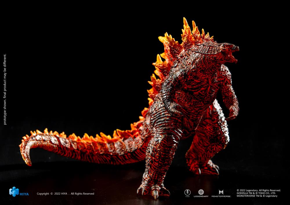 Godzilla - Burning Godzilla: Stylist Series - Hiya Toys – eCollectibles