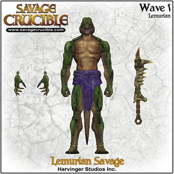 Savage Crucible - Lemurian Savage - Wave One (7331670917296)