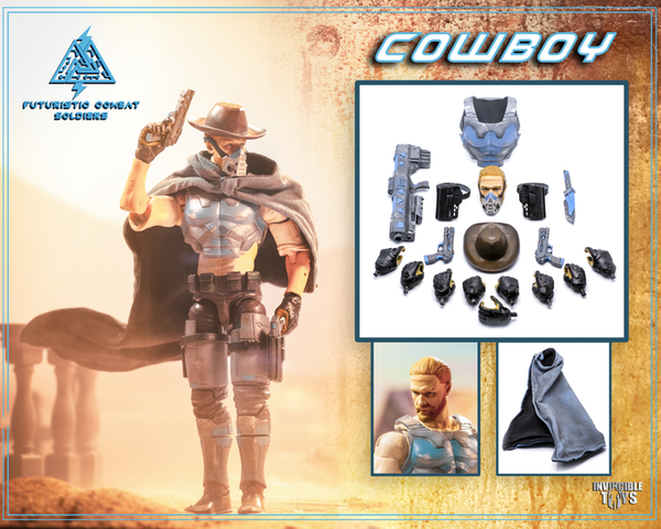 Future Descendants - Cowboy - 004 - Invincible Toys (6892361547952)