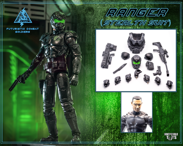Future Descendants - Ranger Spec Ops - Exclusive - Invincible Toys (6892381700272)