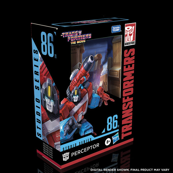 Transformers Studio Series 86-11 Deluxe The Transformers: The Movie Perceptor (6815410651312)