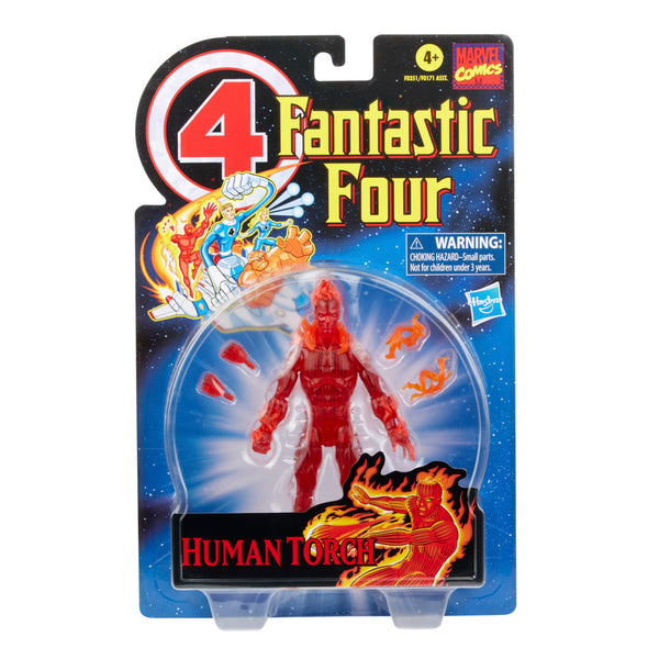 Marvel Legends Retro Fantastic Four - The Human Torch (6812087222448)