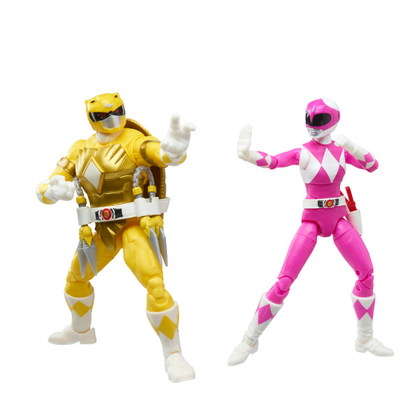 MMPR x TMNT Lightning Collection - Morphed Michelangelo and April 
