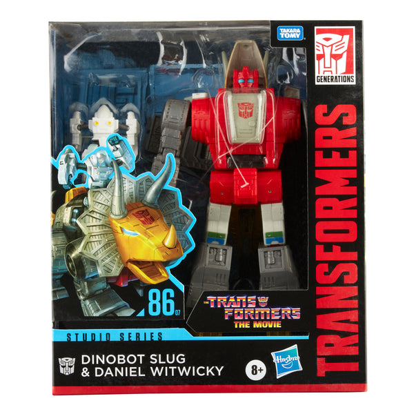 Transformers Studio Series 86-07 Leader The Transformers: The Movie Dinobot Slug and Daniel Witwicky (6682052460720)