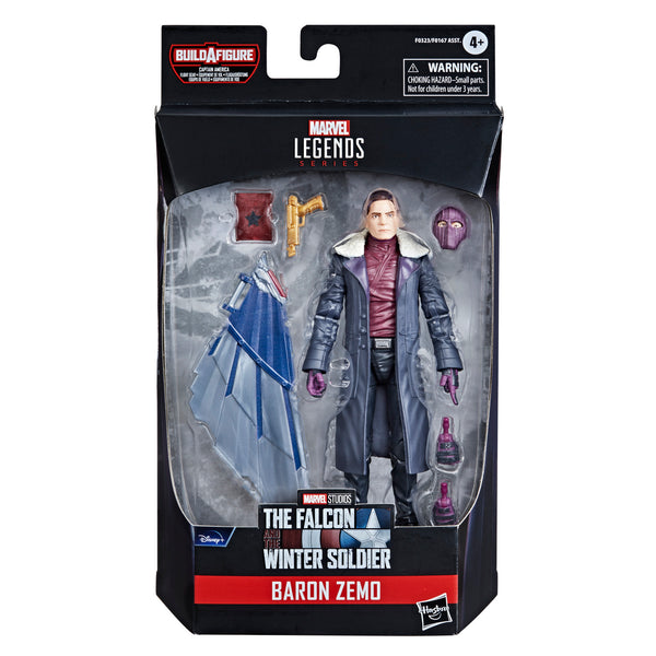 Marvel Legends - Baron Zemo - Sam Wilson Captain America BAF (6641787601072)