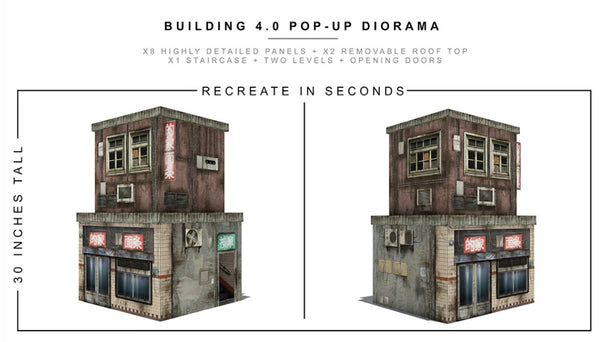 Extreme-Sets - Building 4.0 Pop-Up Diorama - 1:12 Scale (7088691871920)