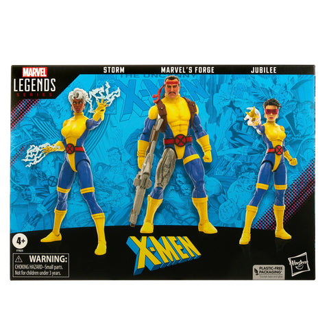Marvel Legends - Forge, Storm and Jubilee - Uncanny X-Men (7253674885296)