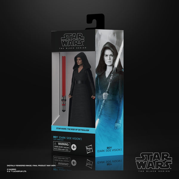 Star Wars The Black Series Rey (Dark Side Vision) 6-Inch Action Figure (5903749513384)