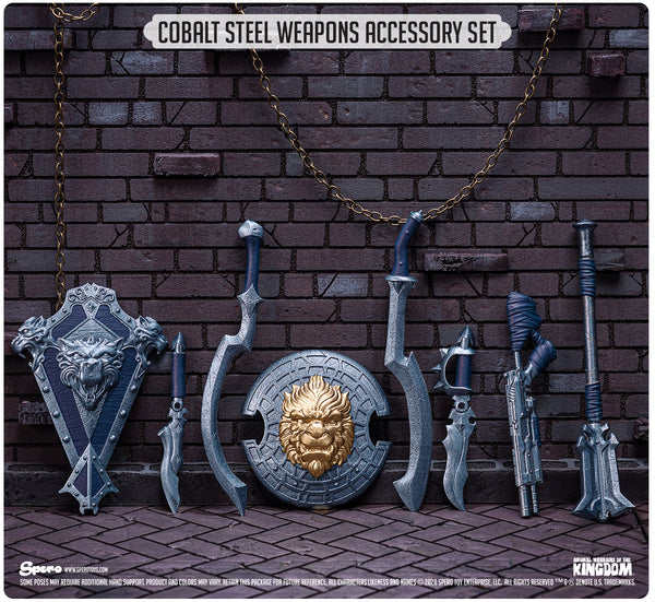 AWOK - Cobalt Steel Weapons Accessory Set (7082792583344)