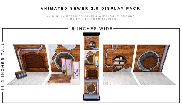 Extreme Sets - Animated Sewer 2.0 - Detolf Sections (7089161109680)