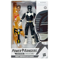 Power Rangers Lightning Mighty Morphin Black Ranger Figure 6-Inch (6077932273840)