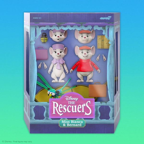 Disney Ultimates - The Rescuers Bernard and Bianca - Super7 (7317521072304)