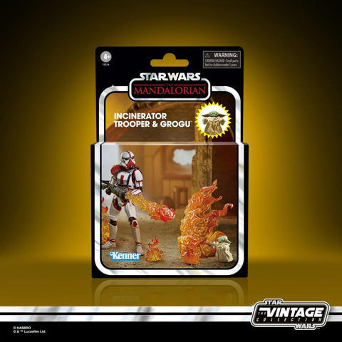 Star Wars The Vintage Collection - Incinerator Trooper and Grogu - Excluisve (7228986425520)