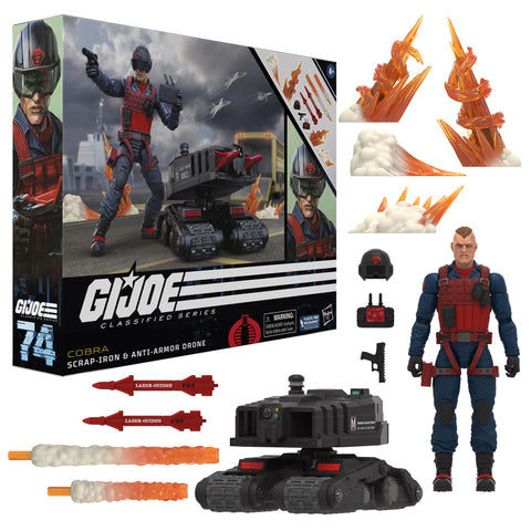 GI Joe Classified Series - Scrap Iron & Anti-Armor Drone (7312735994032)