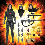 GI Joe Ultimates - Baroness (Black Suit) - Super7 (7324940894384)