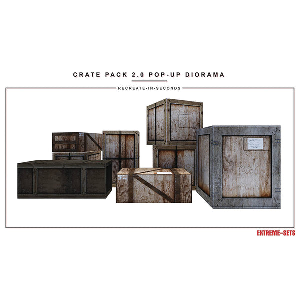 Extreme Sets - Crate 2.0 Accessory Pack - 1/12 Scale (7263907807408)