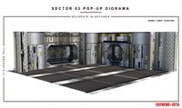 Extreme Sets - Sector 3 Docking Bay Pop-Up Diorama - 1/12 Scale (7263907414192)