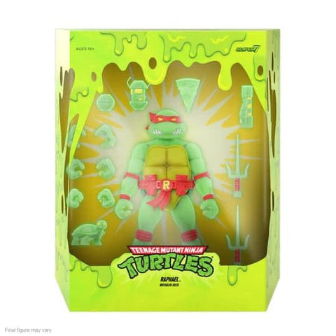 TMNT - GITD Raphael Mutagen Ooze - Super7 (7293955539120)