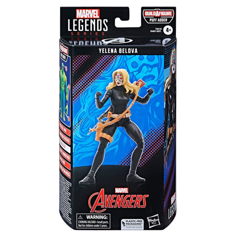 Marvel Legends - Yelena Belova Black Widow - Puff Adder Wave (7310009663664)