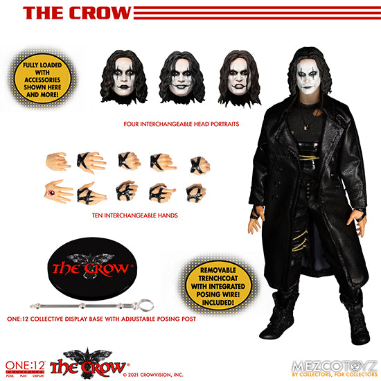 One:12 - The Crow - Mezco (6848893649072)