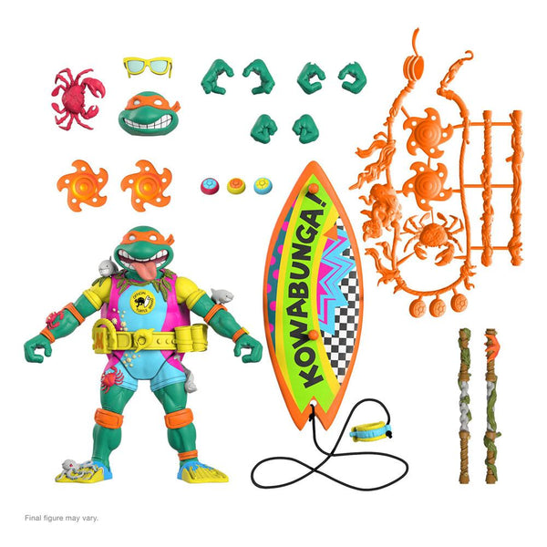 Teenage Mutant Ninja Turtles - Surfin’ Michelangelo - Super7 Ultimates (6889923182768)