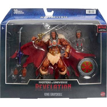 Masters of the Universe - King GreySkull (Revelation) - Exclusive (7250709643440)