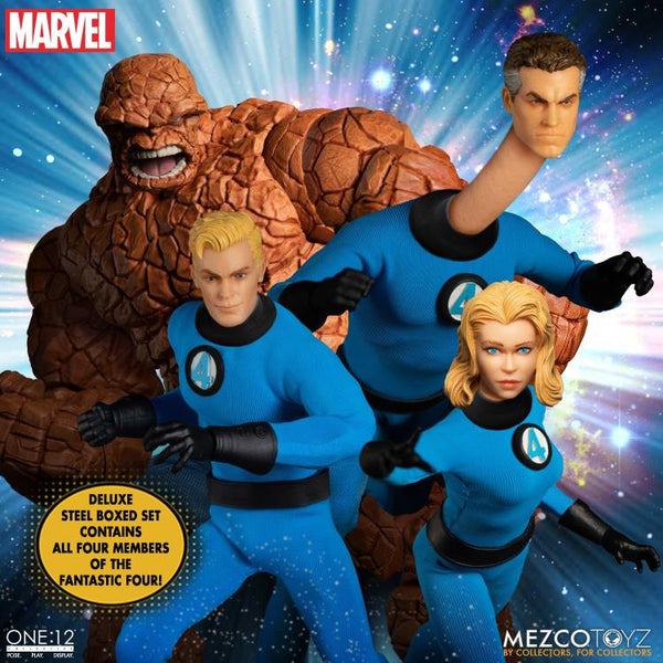 mezcoone:12collective ファンタスティック・フォー One:12 Collective - Fantastic Four - Deluxe Steel Box Set