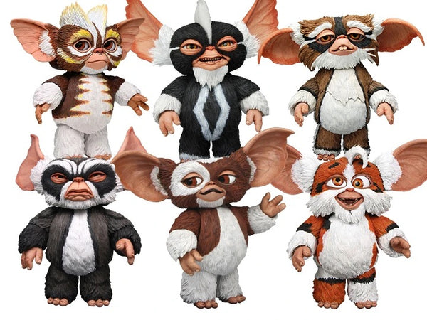 Gremlins - 7" Scale Action Figure - Mogwais In Blister Card - Full Set of 6 (6942456053936)