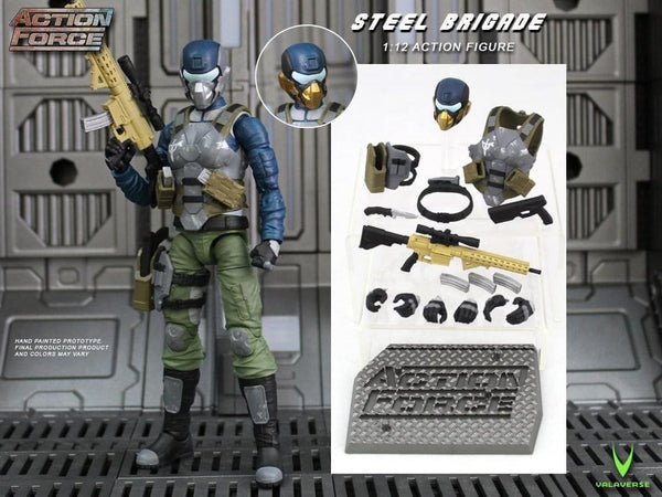 Action Force - Steel Brigade (Female) - Series 3 (7117651476656)