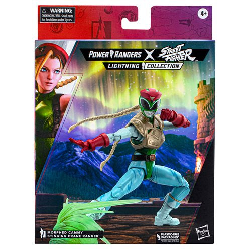Power Rangers x Street Fighter - Morphed Cammy Stinging Crane Ranger - Lightning Collection (7258582515888)