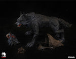 Giant Black Wolf (Basic) - D20 Studios (7033517146288)