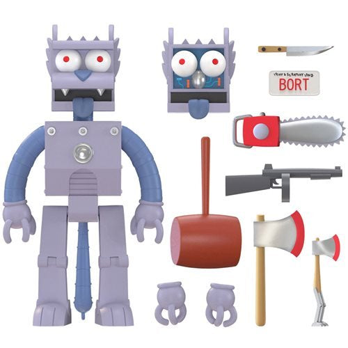 The Simpsons Ultimates Robot Scratchy 7-Inch Action Figure (6830348173488)