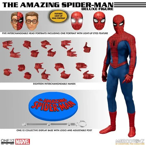 One:12 Collective - The Amazing Spider-Man - Mezco – eCollectibles One:12 Collective - The Amazing Spider-Man - Mezco – eCollectibles