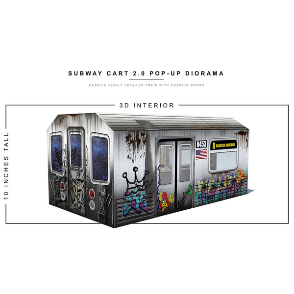 Extreme Sets - Subway Cart 2.0 Pop-Up 1:12 Scale (7086972403888)
