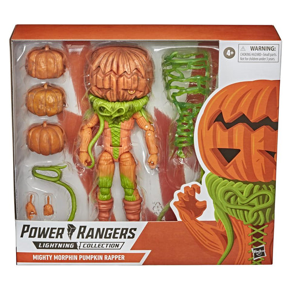 Power Rangers Lightning Collection Mighty Morphin Pumpkin Rapper 6-Inch Action Figure (6077943513264)