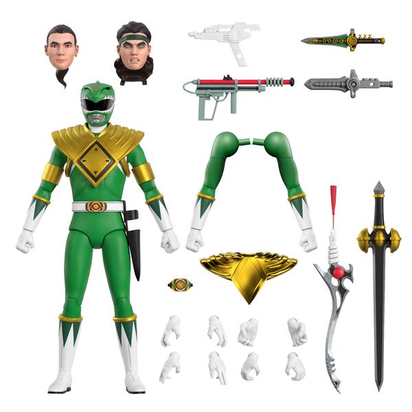 Super7 Ultimates - Power Rangers - Mighty Morphin' Green Ranger - 7 Inch Figure (6742480879792)